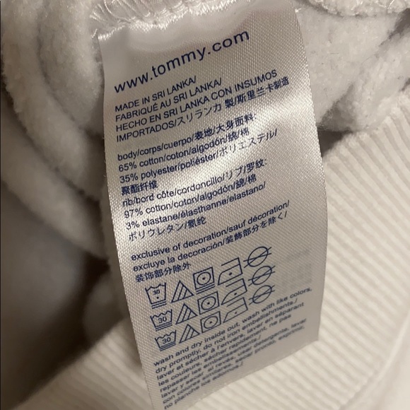 Tommy Hilfiger Colour Block Crewneck Side Zippers - Picture 7 of 8